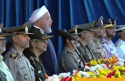 فیلم | روحانی: هر روز بر قدرت دفاعی خود خواهیم افزود