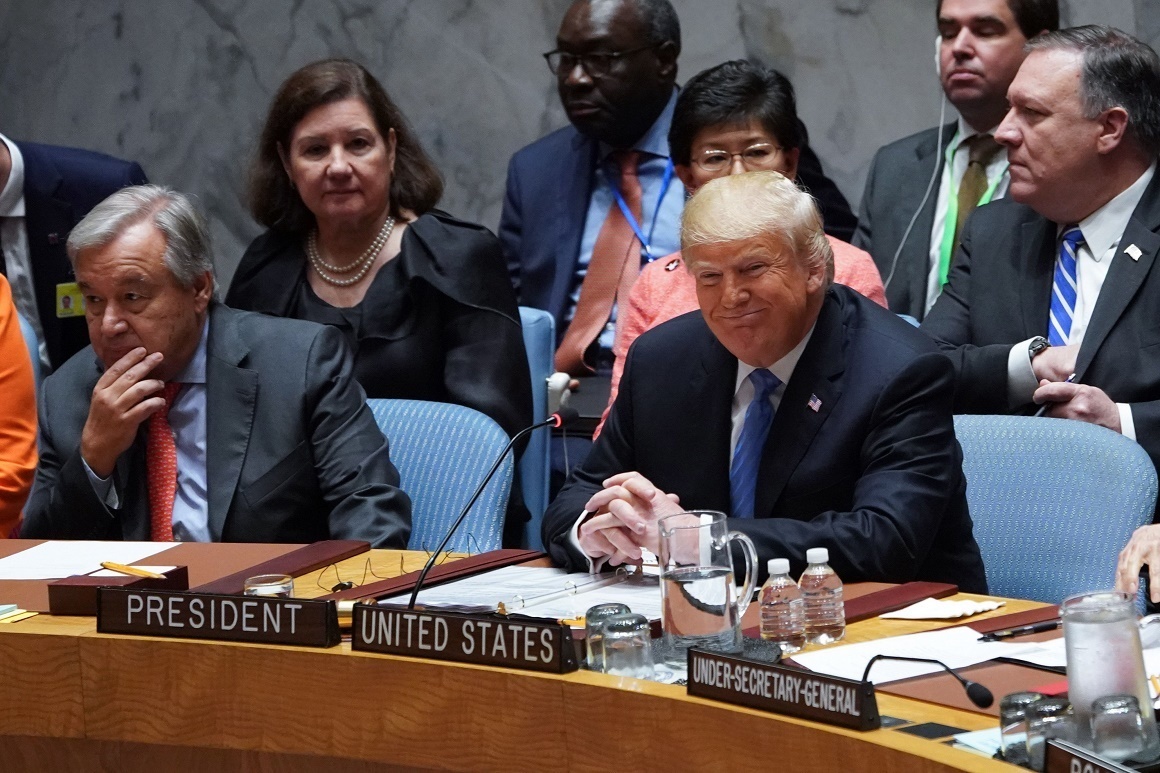 نشست شورای امنیت به ریاست ترامپ/ رئیس‌جمهور آمریکا: تحریم‌های ایران با شدت تمام اعمال می‌شود