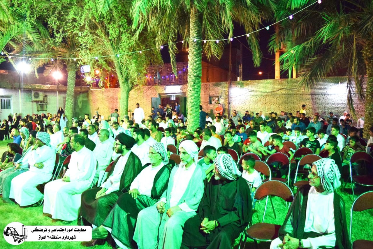 مراسم جشن غدیر در منطقه کوی سید خلف اهواز/ عکس