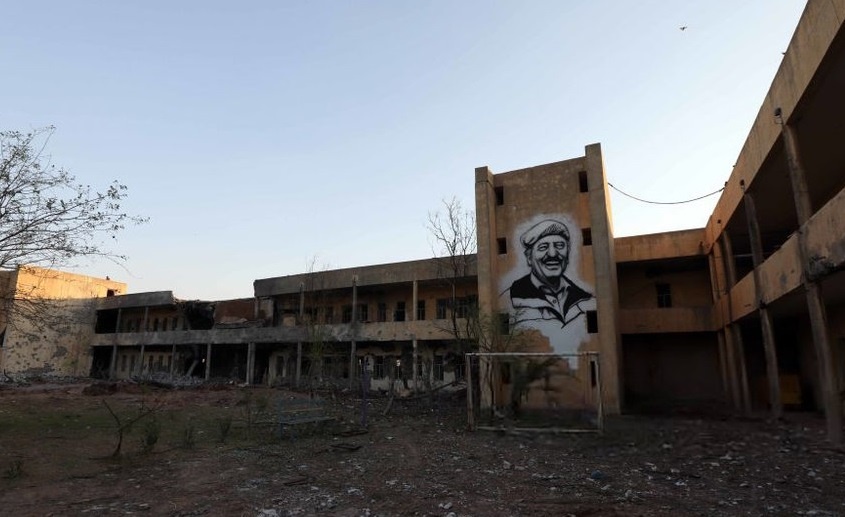 فیلم | مرکز آموزش تروریست‌های کردستان عراق که هدف موشک قرار گرفت